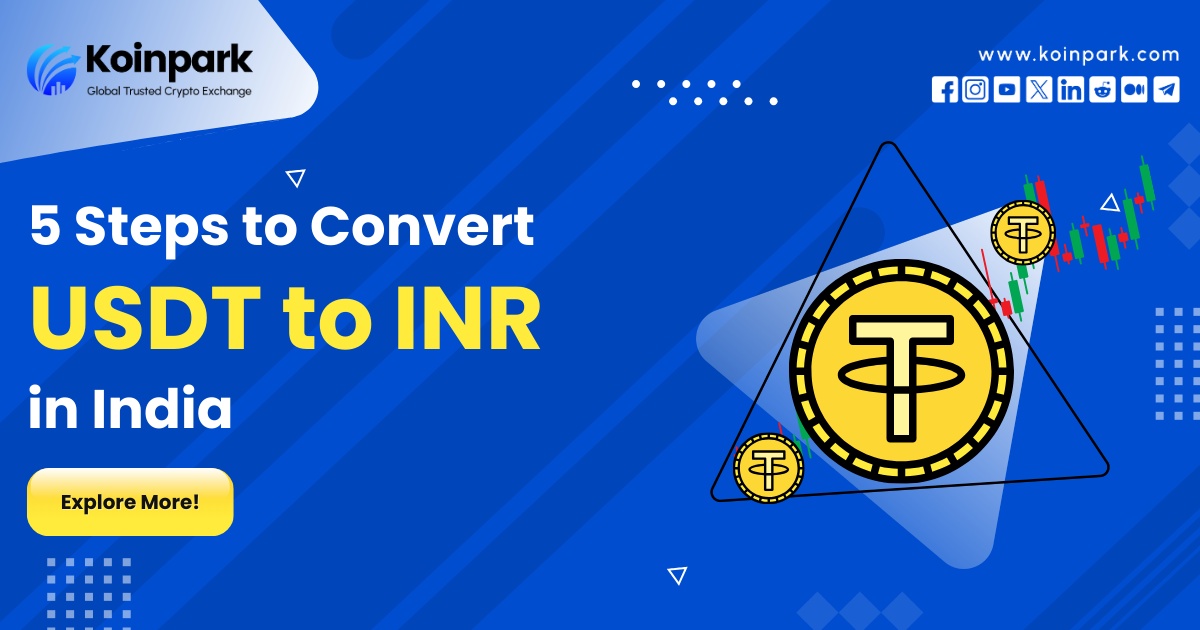 5 Steps to Convert USDT to INR in India