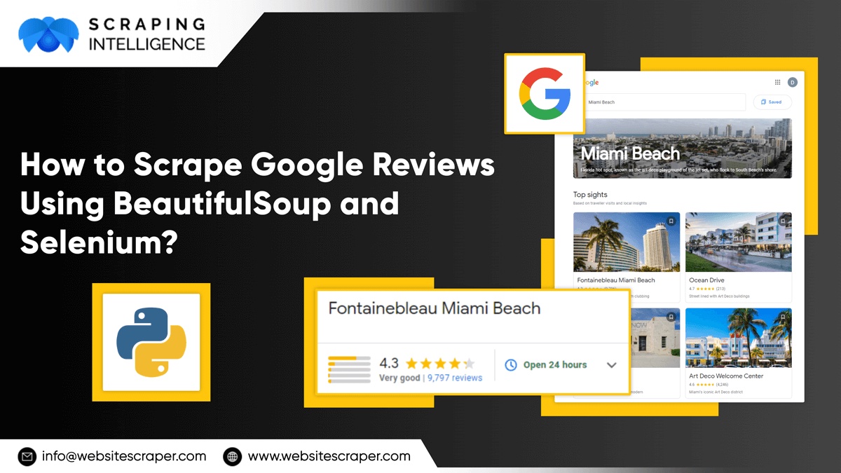 How to Scrape Google Reviews and Ratings