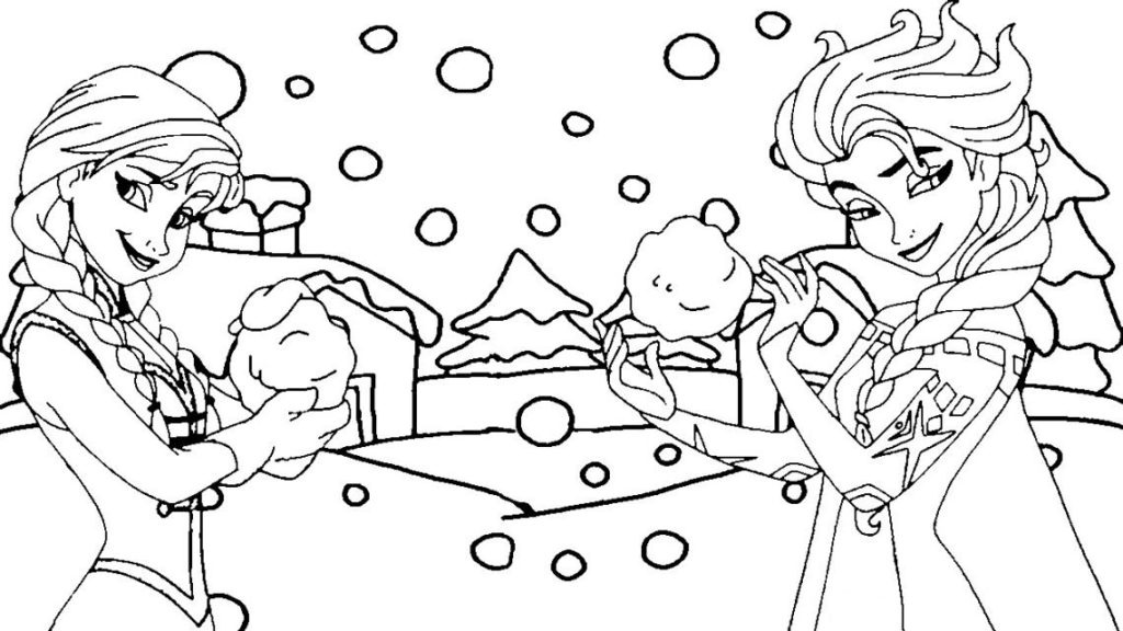Frozen Fun for Fans - Hundreds of Free Anna & Elsa Coloring Pages | ausmalbilderkinder.de