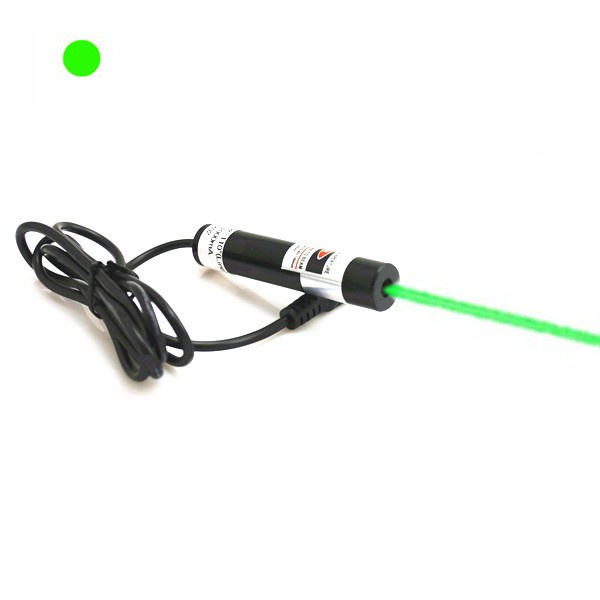 The best aligned work of 5mW to 100mW 532nm green dot laser module