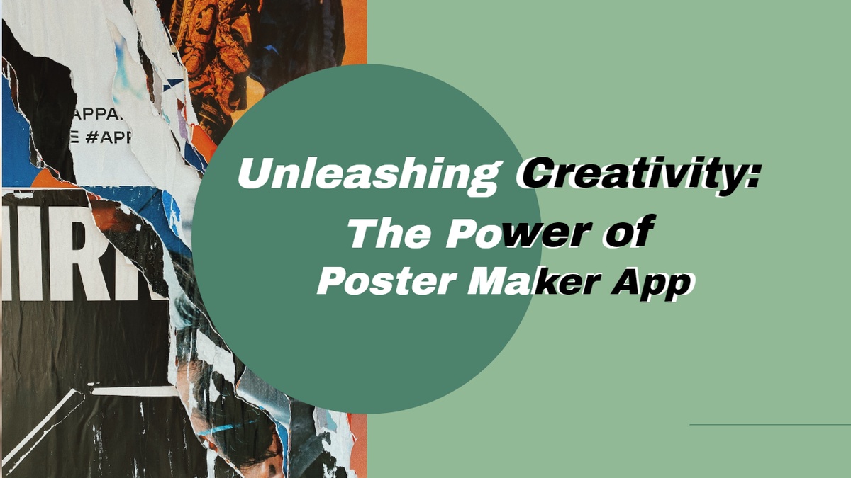 Unleashing Creativity: The Power of Poster Maker App