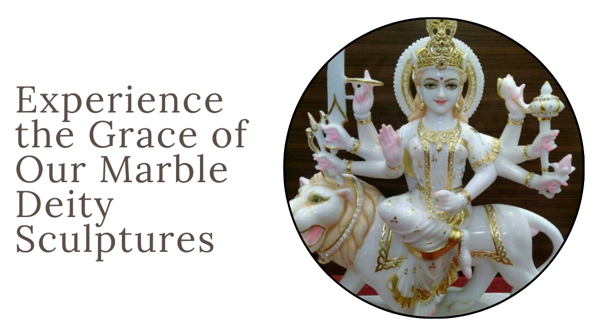 Experience the Grace of Our Marble Deity Sculptures
