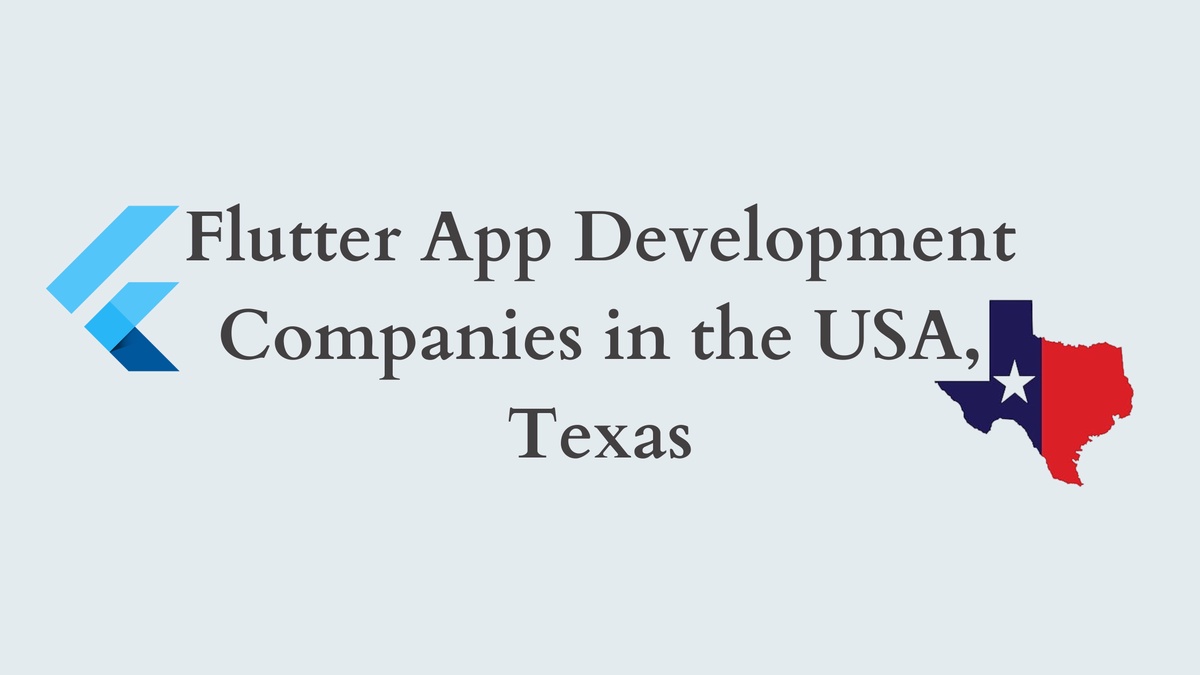 Flutter App Development Companies in the USA, Texas