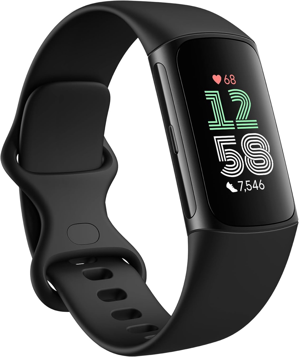 Fitbit Charge 6 Fitness Tracker with Google apps, Heart Rate on Exercise Equipment
