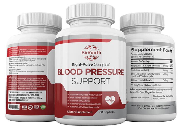 Plant-Based Dietary Supplements Are Effective for Reducing Blood Pressure