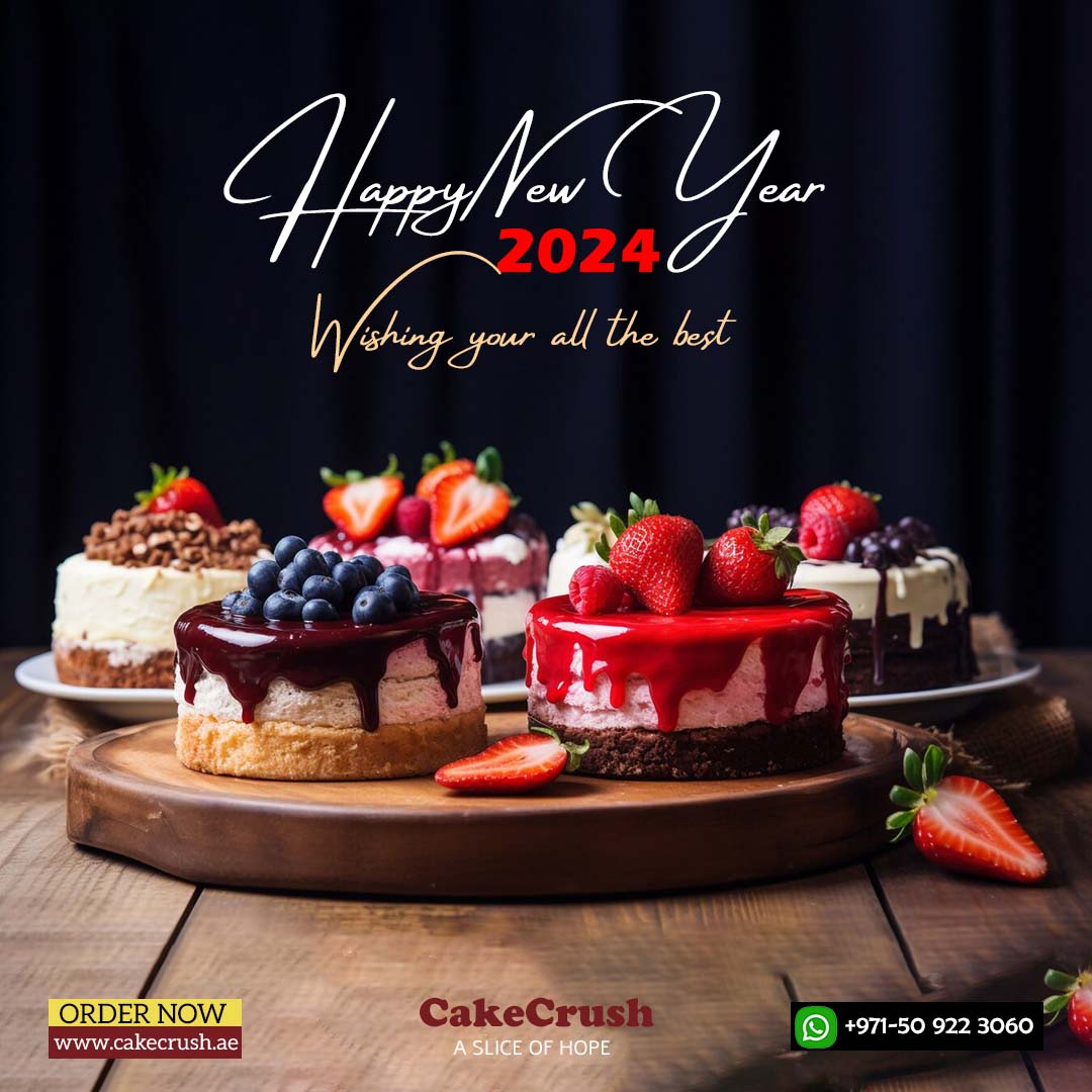 Celebrate the Sweet Start of 2024 with New Year Cakes