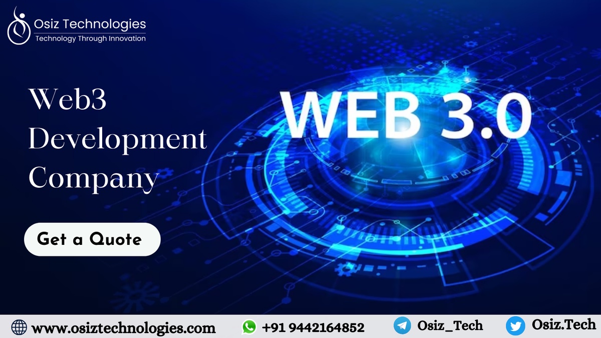 Revolutionising Digital Spaces: Your Gateway to the Future with a Web3 Development Company