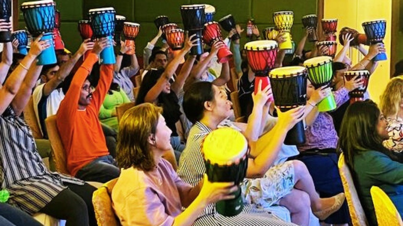 Enhance Corporate Unity With Drum Circle in Hyderabad