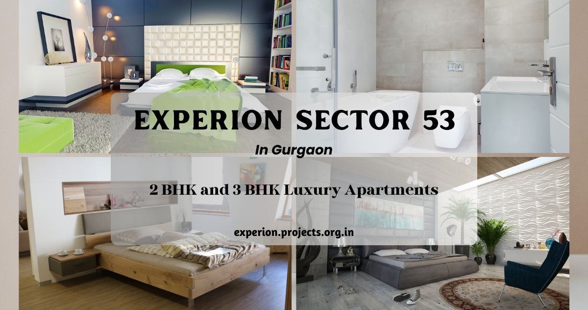 Experion Sector 53 Gurgaon - This Is All You Always Want To Be