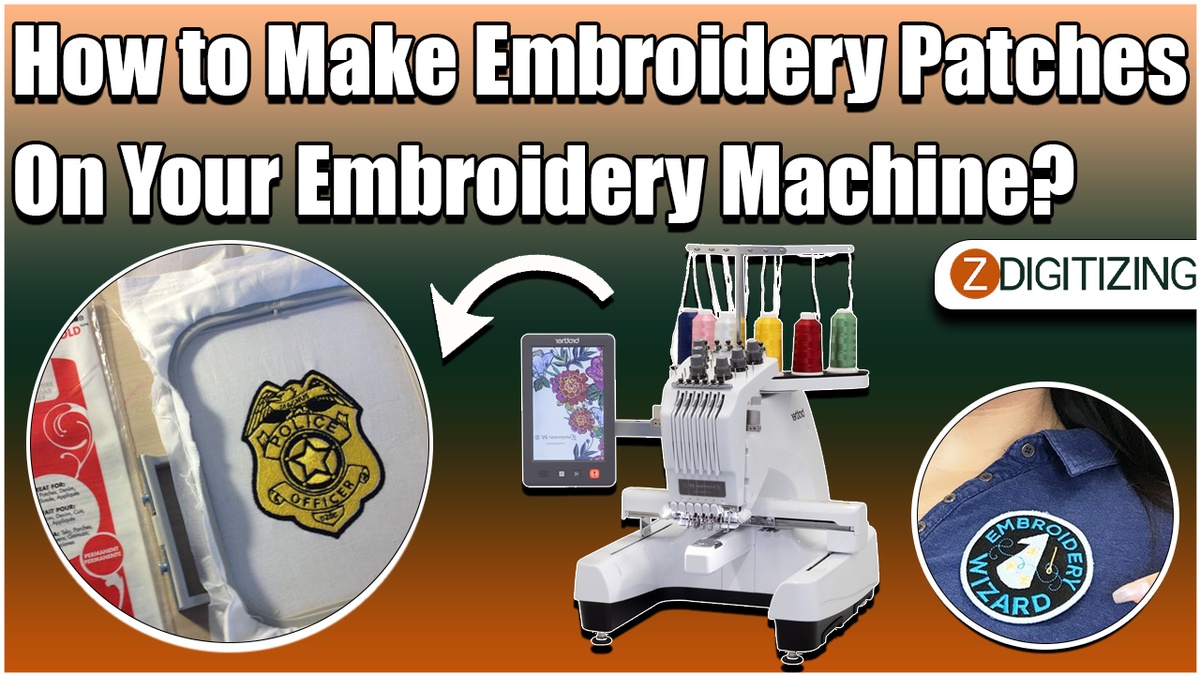 How to Make Embroidery Patches on Your Embroidery Machine