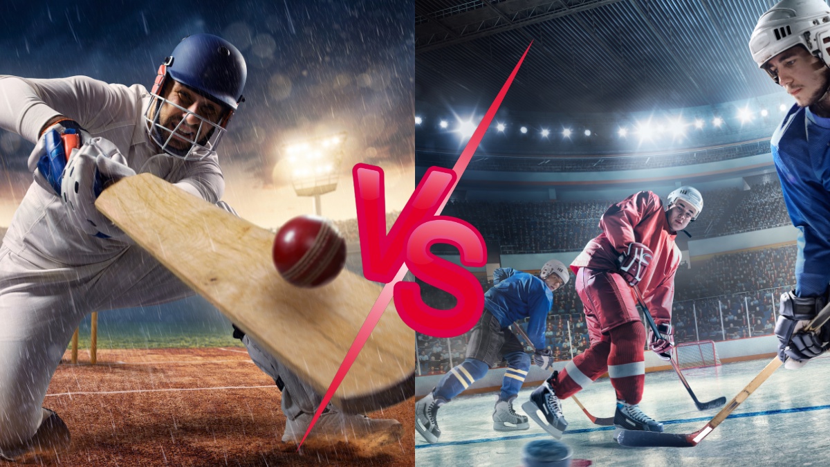 Clash of the Sticks: Cricket vs. Hockey