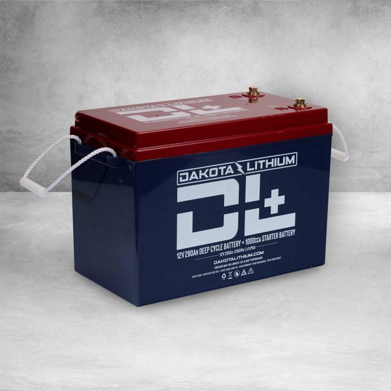 What is the proper way to charge a lithium marine starting battery?