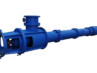 What should we consider while intalling a vertical turbine pump
