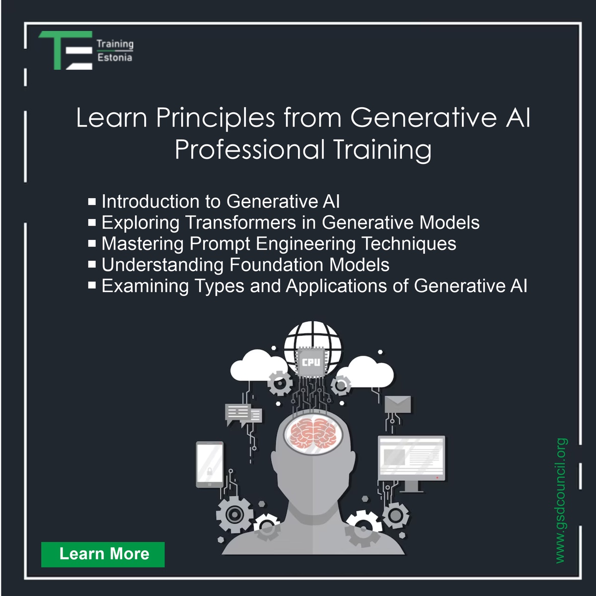 Learn Principles from Generative AI Professional Training