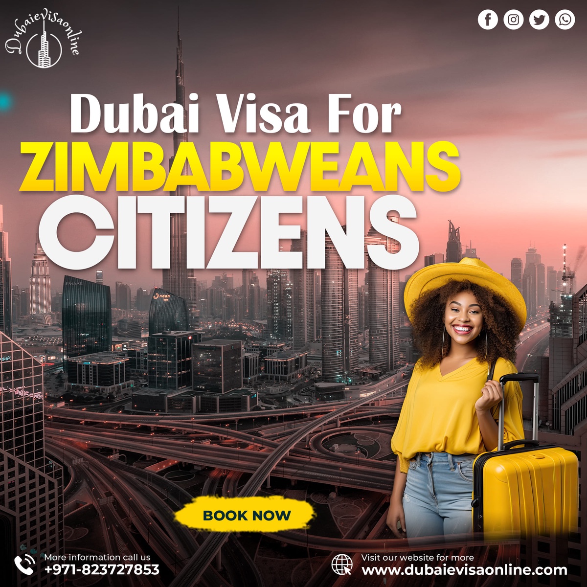 Dubai visa for Zimbabwean Citizens