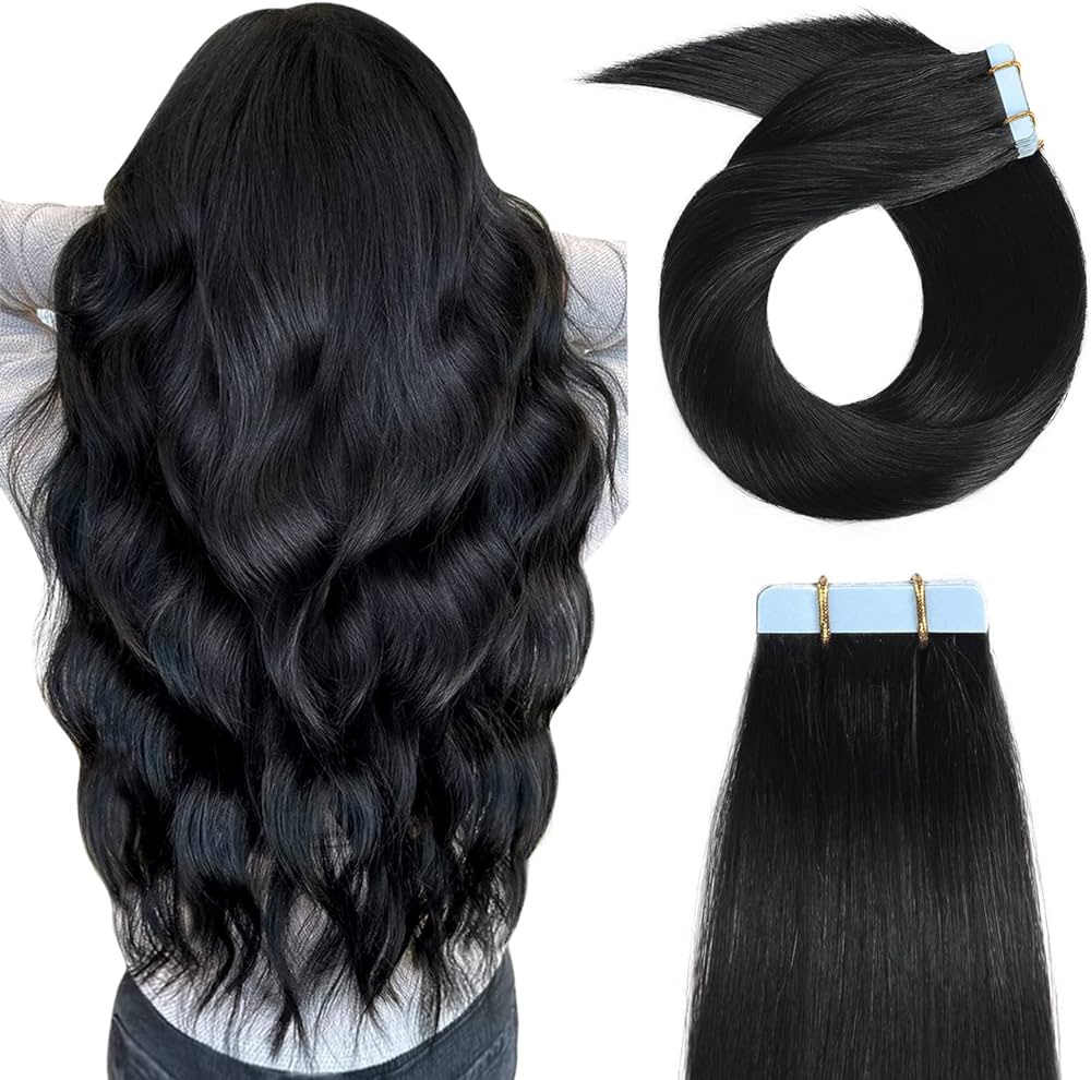 A Beginner's Guide: How to Choose, Apply, and Flaunt 22-Inch Remy Tape-In Hair Extensions