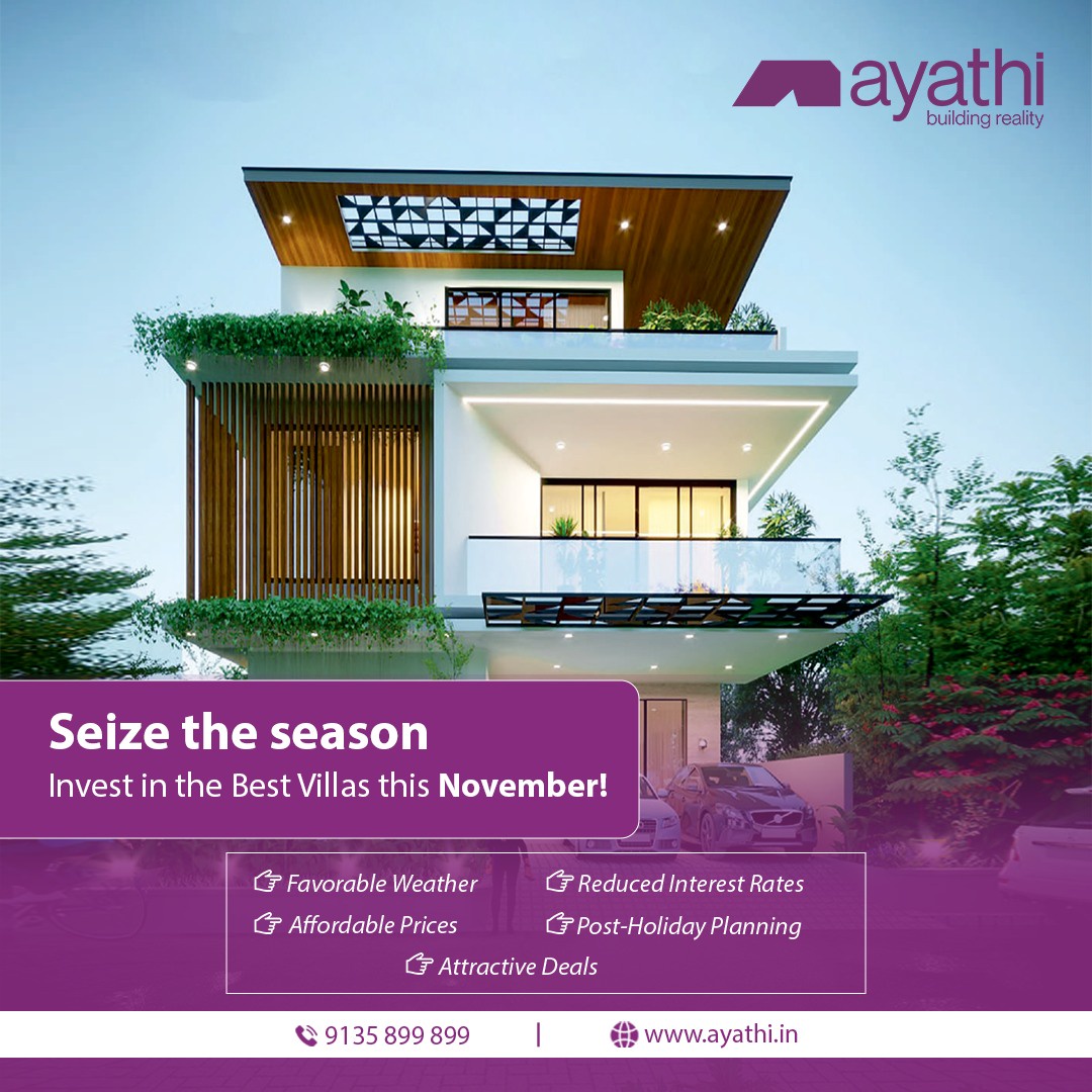 Best Luxury Villas in Hyderabad - Discover Ayathi Projects
