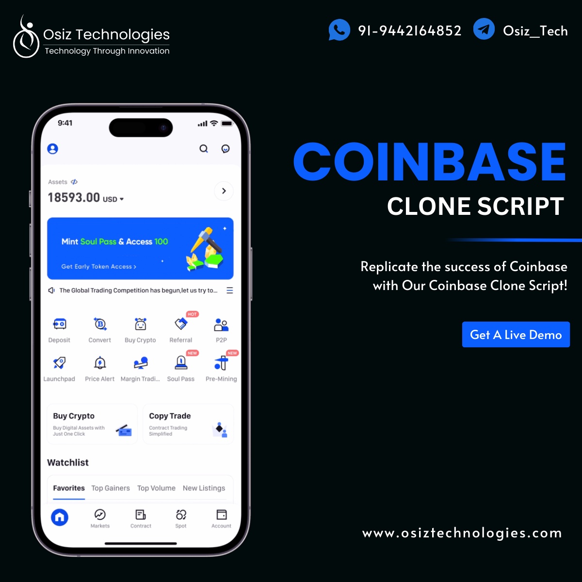 Ultimate Solution for Starting a Crypto Exchange Development : Coinbase Clone Script