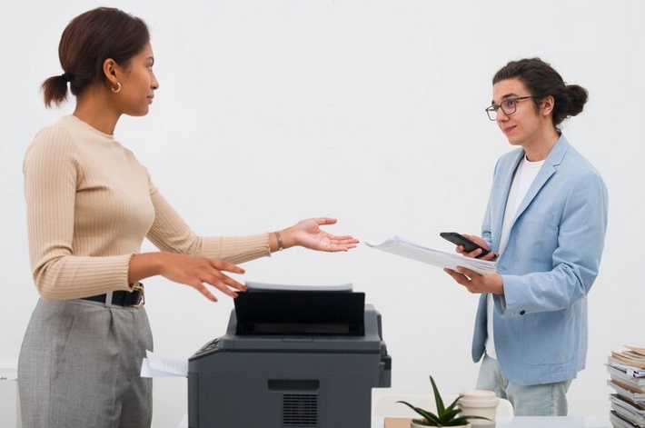 Tech Innovation in the Workplace: The Convenience of a Printer on Lease