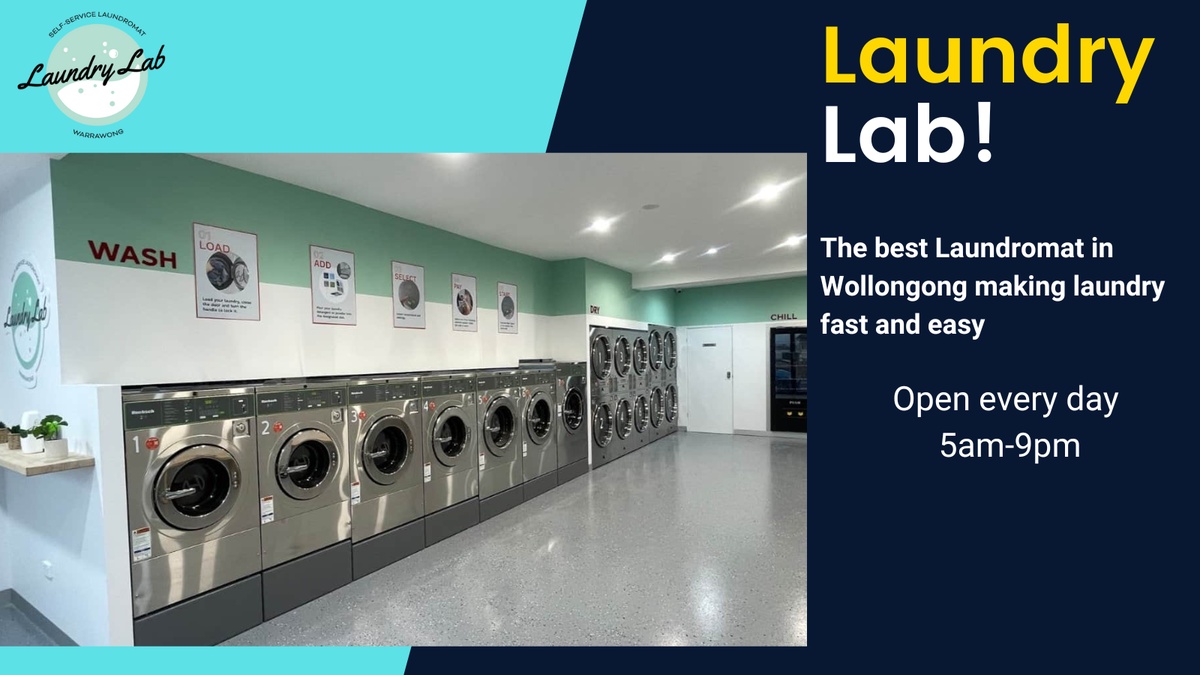 The Laundry Lab- Walla Gong’s Best Self-Service Laundromat