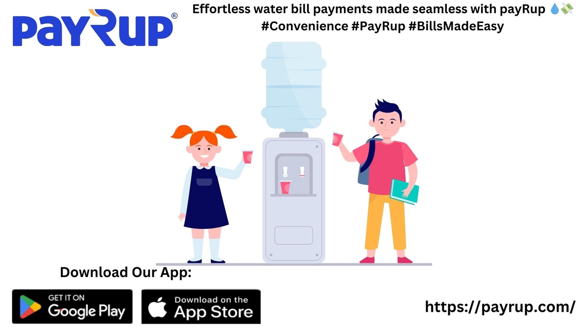 payRup for Effortless Water Bill Payments.