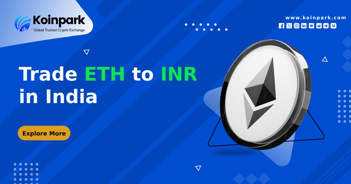 Trade ETH to INR in India