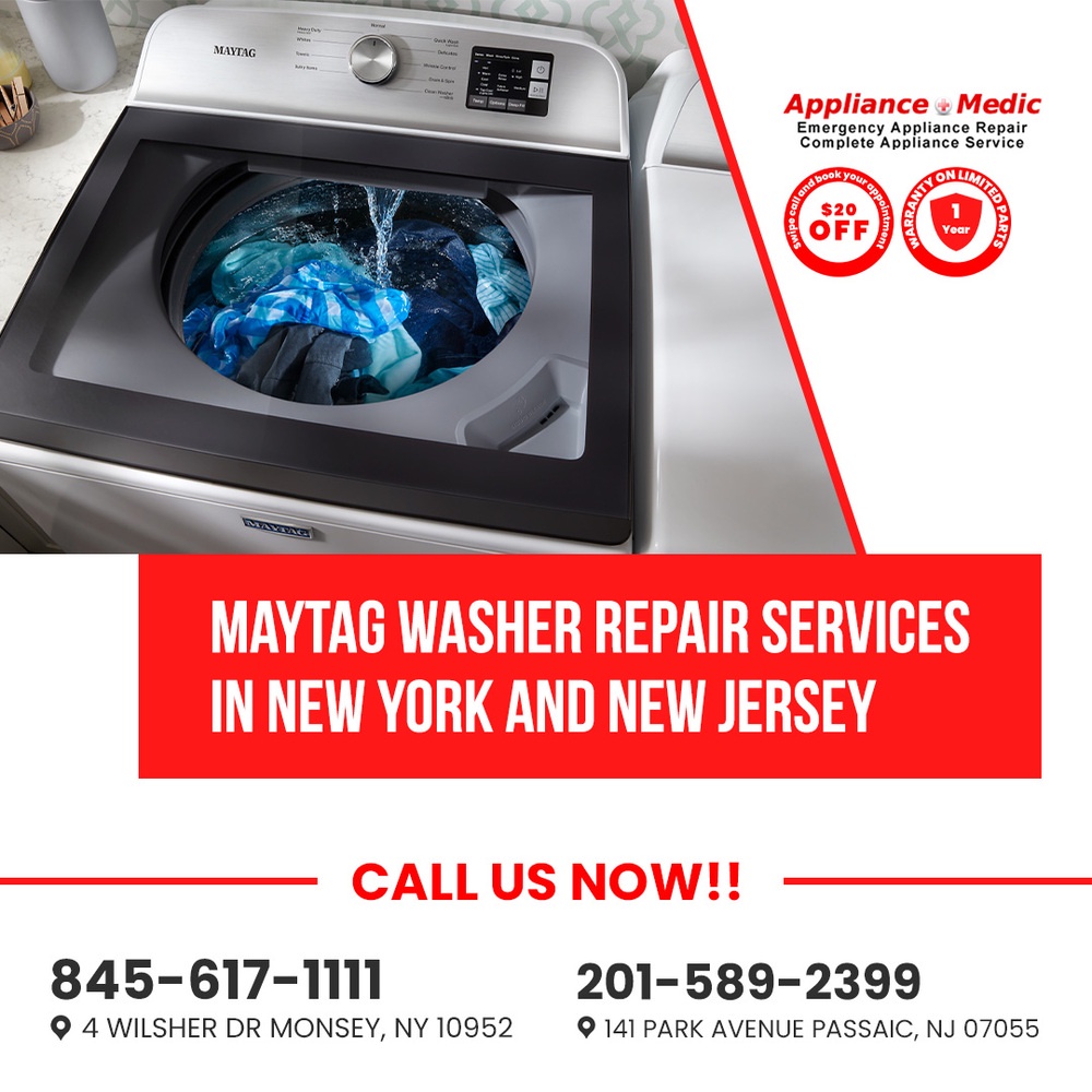 Making Waves: Maytag Washer Repair for a Smooth Laundry Experience
