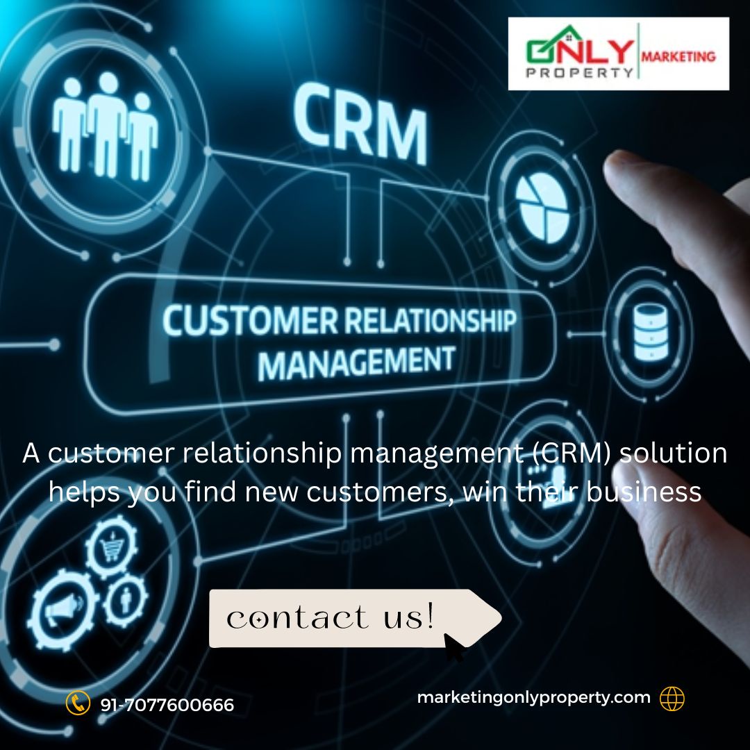crm in real estate industry helps you find new customers and with their business