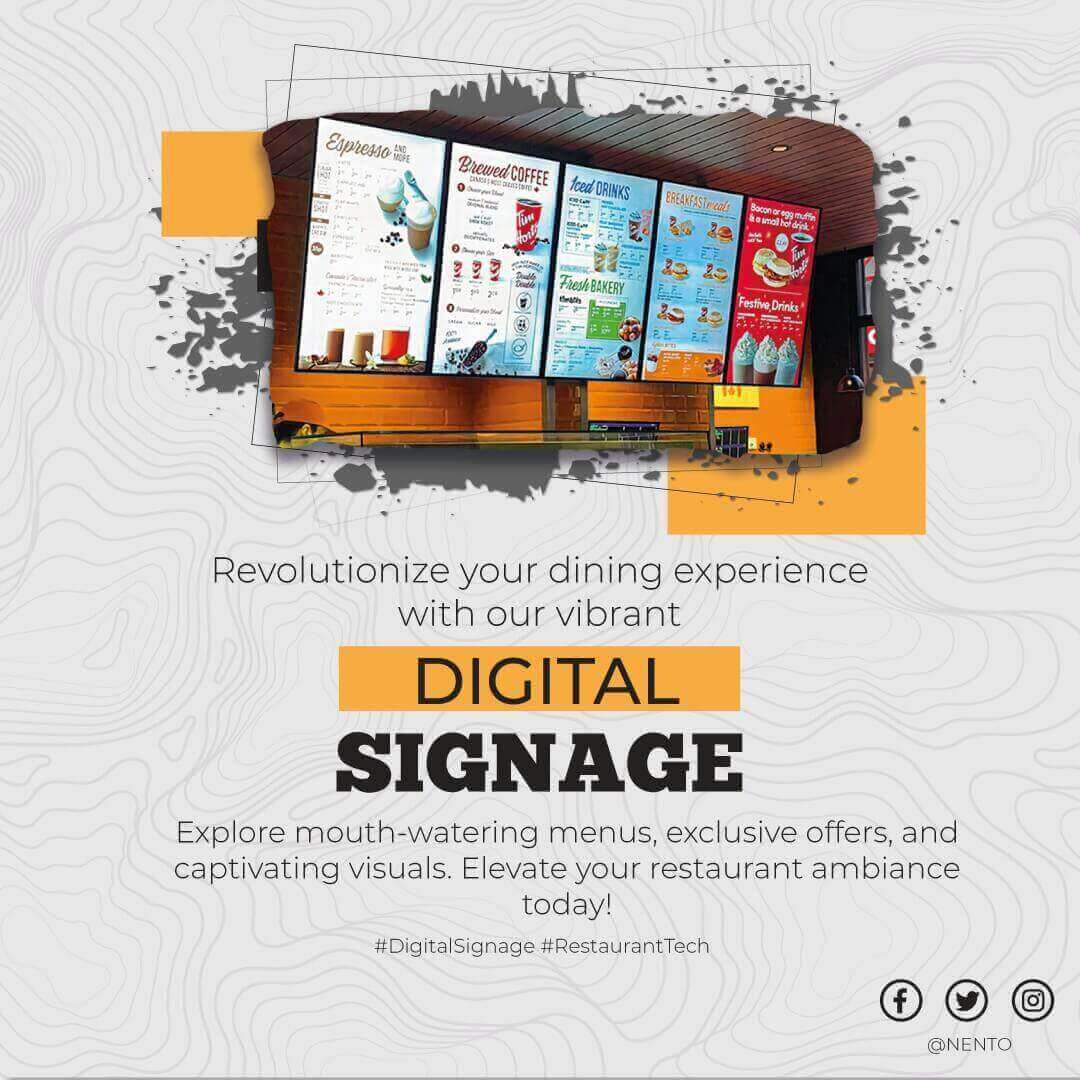 Transformative Growth: Unleashing Business Potential with Nento's Digital Signage