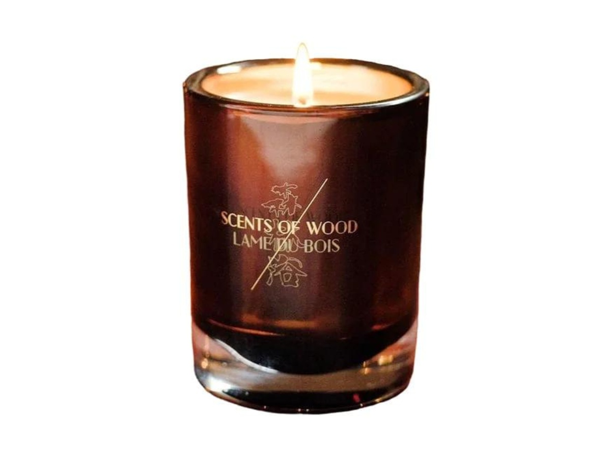Nature's Embrace: Wood Scented Candle Collection