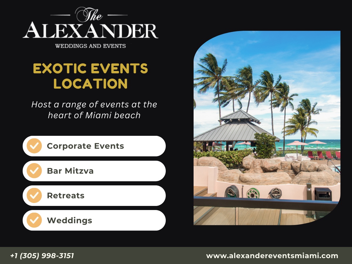 Versatile Event Spaces at The Alexander Miami