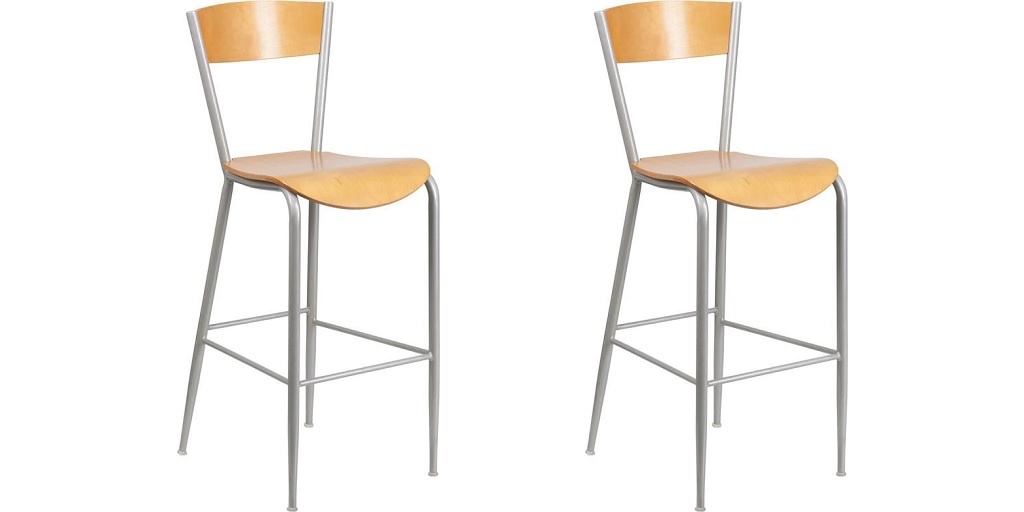 Metal Bar Stools with Wood Seats: Perfect Blend of Style and Comfort for Hospitality Spaces