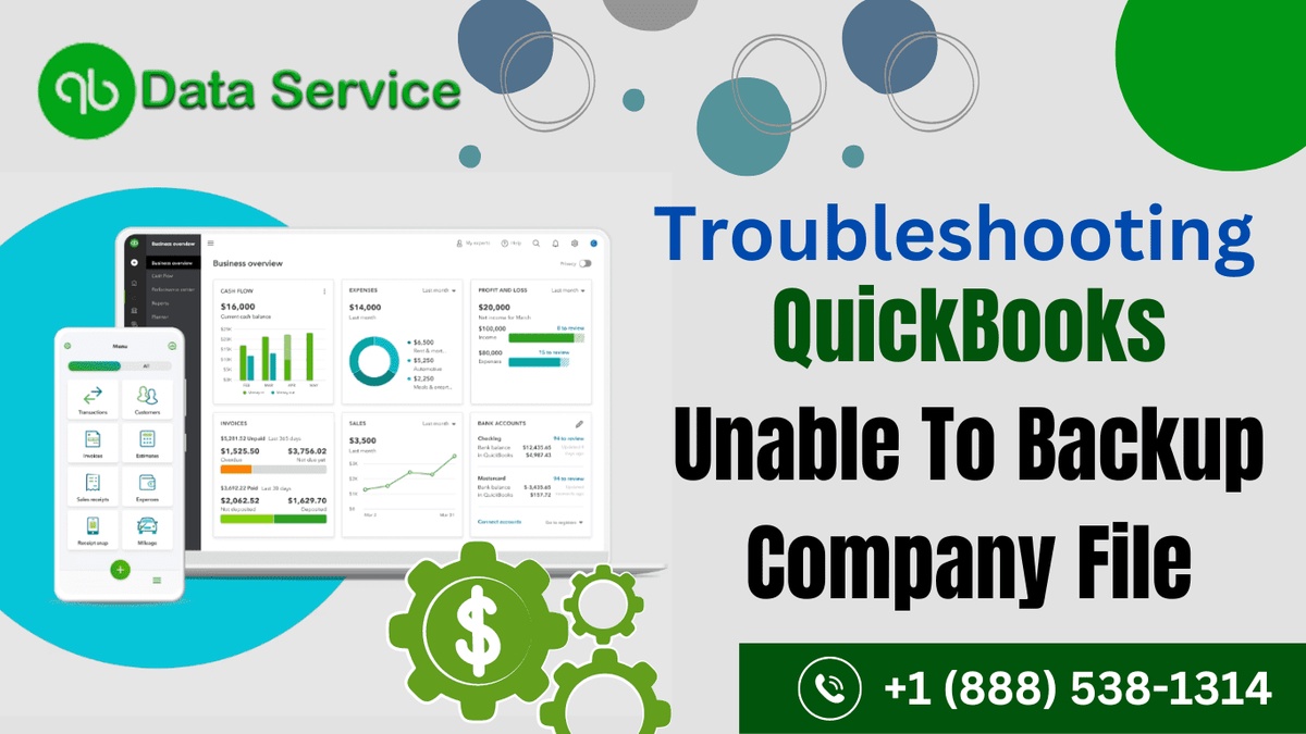 Troubleshooting QuickBooks: Resolving Issues When Unable to Backup Company File