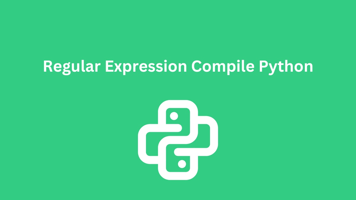 Regular Expression Compile Python