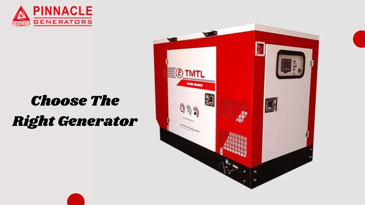 How To Choose The Right Generator Size For Your Business: A Comprehensive Guide
