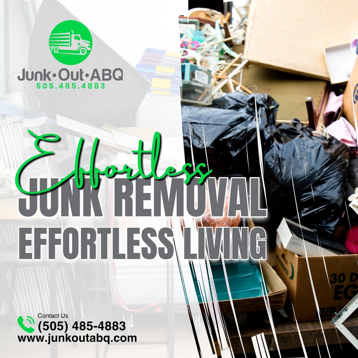 Decluttering Made Easy with Junkout ABQ Your Go-To Junk Removal Service in Albuquerque