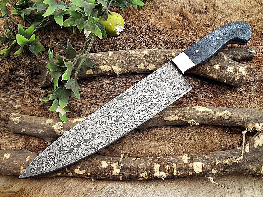 What is Raindrop Damascus and How the Pattern is Made on Chef Knife Blades