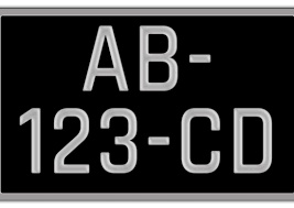 Elevate Your Car's Aesthetic with Noir License Plates