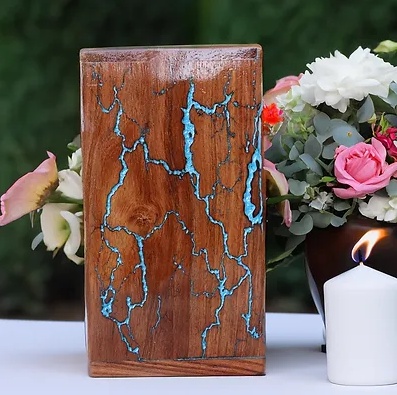 Commemorating Loved Ones with Wooden Urns for Human Ashes