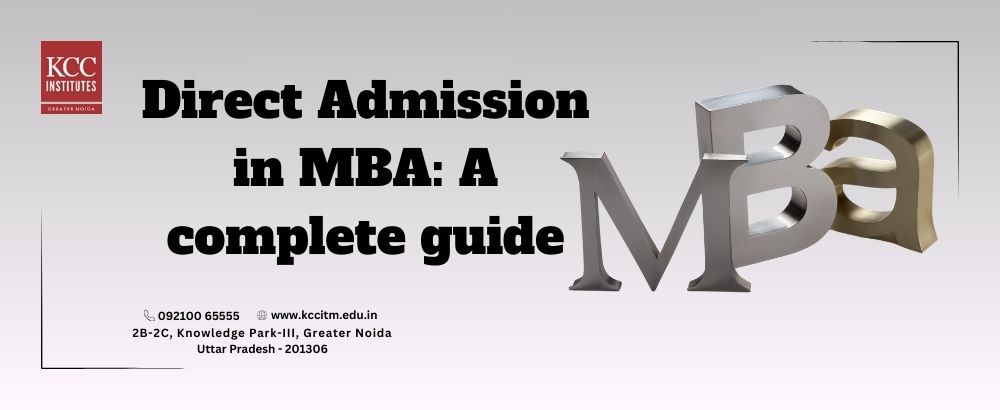 Direct admission in MBA: A complete guide