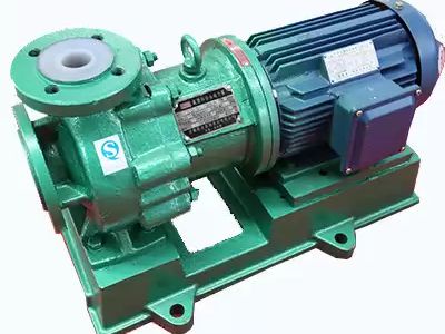 What is a magnetic drive pump for?