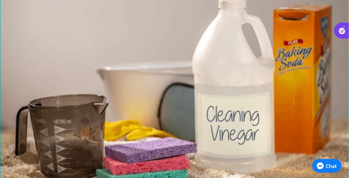 How to Clean Carpets with Baking Soda and Vinegar?