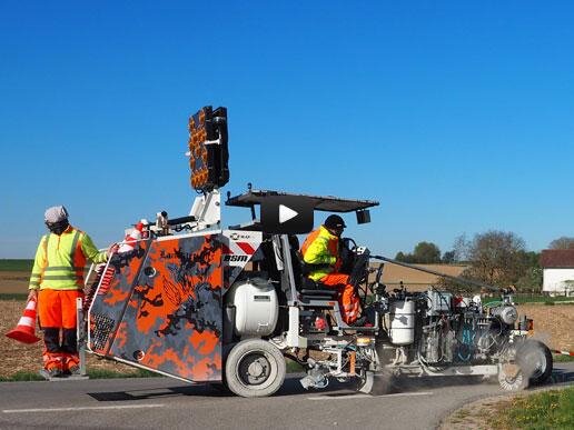 Revolutionizing Infrastructure: The Road Painting Machine