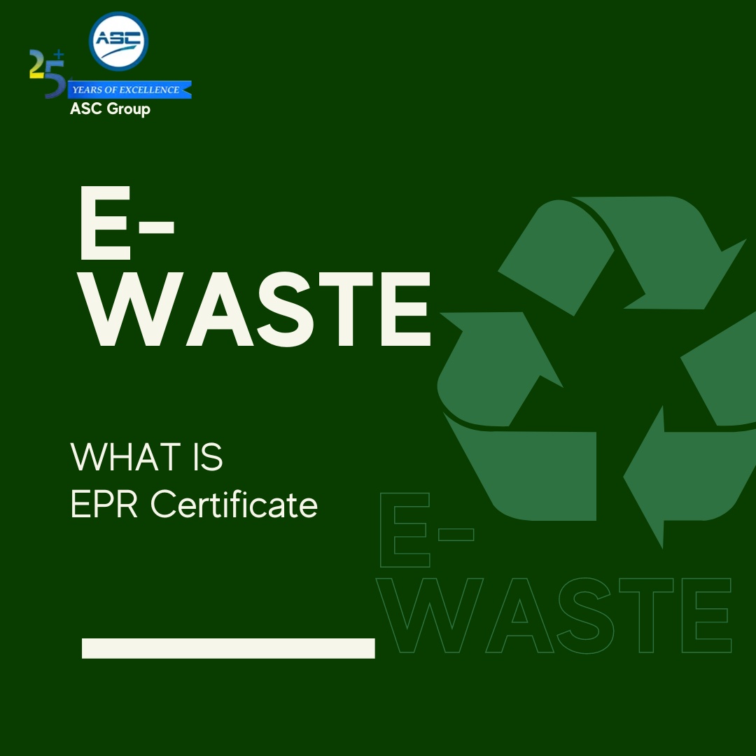 What is EPR certificate and Why this needed in recycling business