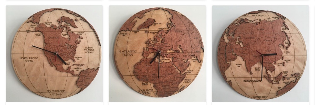Improve Your Wall Decor with India Wood Map.