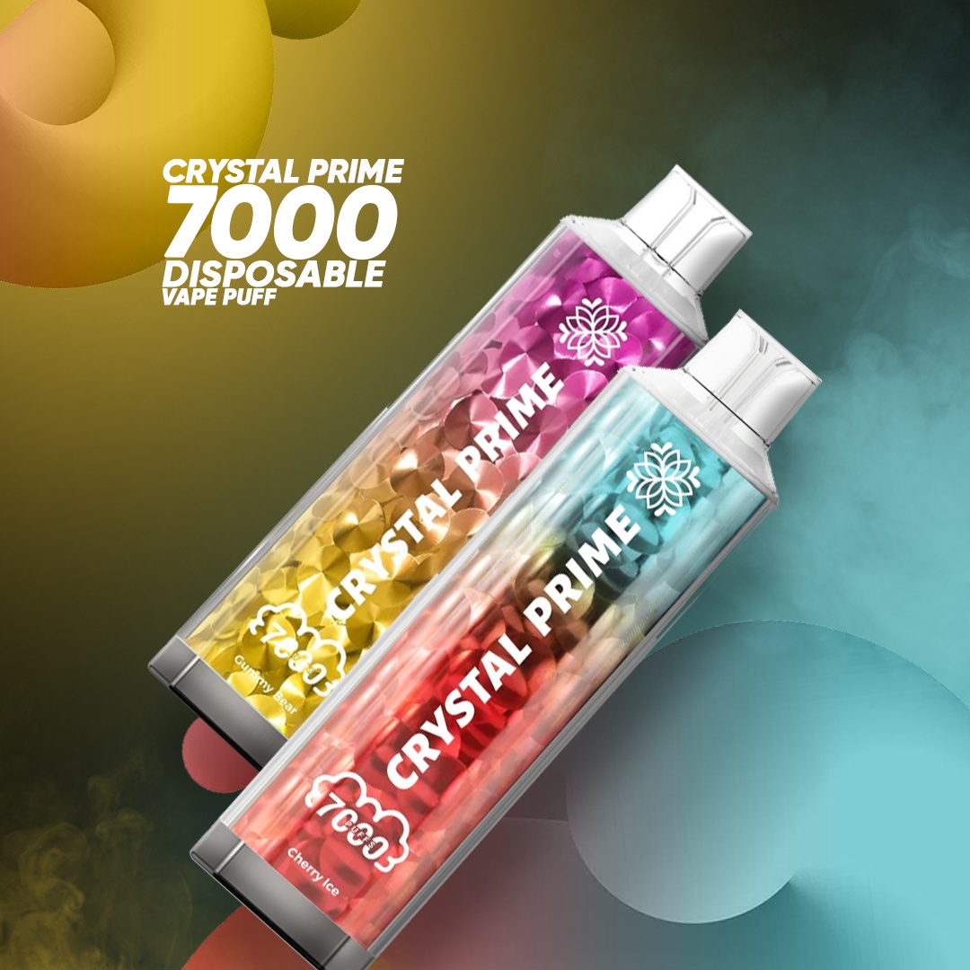 Crystal Prime 3D Effects 7000 Disposable Vape: Revolutionizing the Vaping Experience