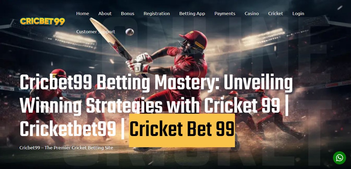 Mastering Cricket Betting with Cricbet99: Your Ultimate Guide