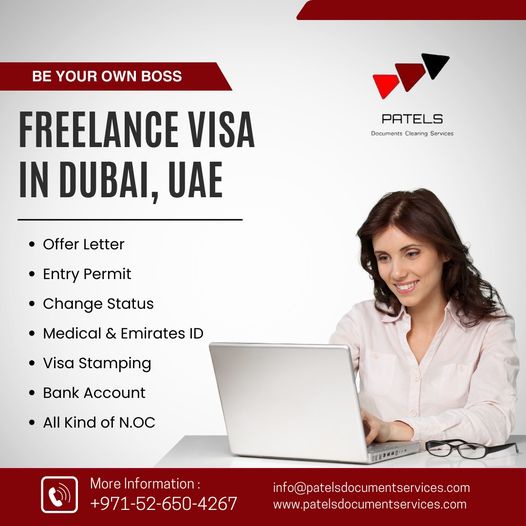 Be your own boss with 2years Dubai Freelance visa