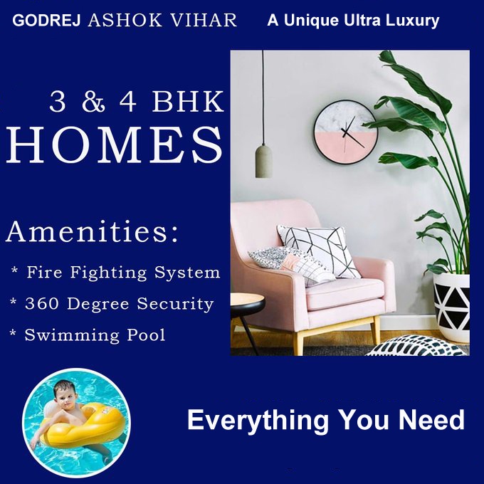 Godrej Properties Ashok Vihar – A Perfect Investment Opportunity
