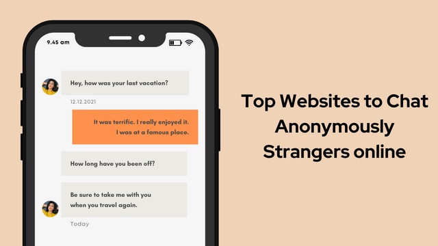 Top Websites to Chat Anonymously Strangers online